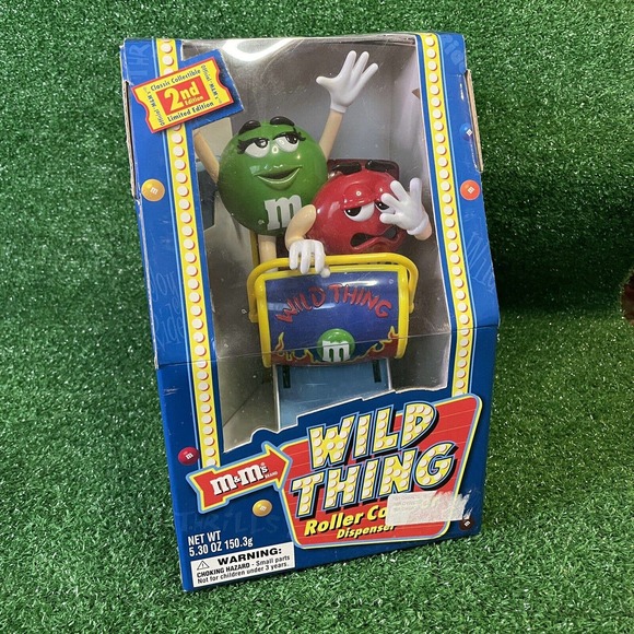 M&M'S Toys Mms Wild Thing Roller Coaster Candy Dispenser Limited